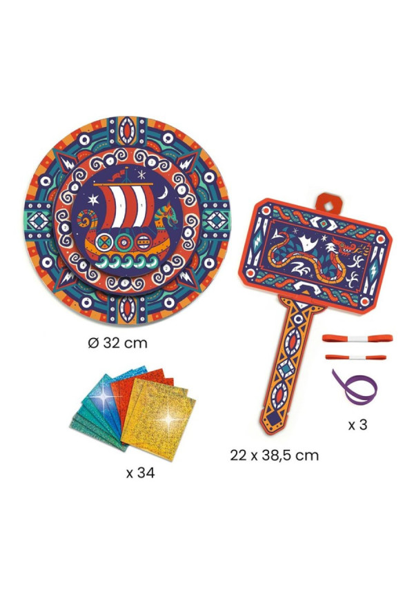 DIY Escudo y martillo para metalizar DJECO