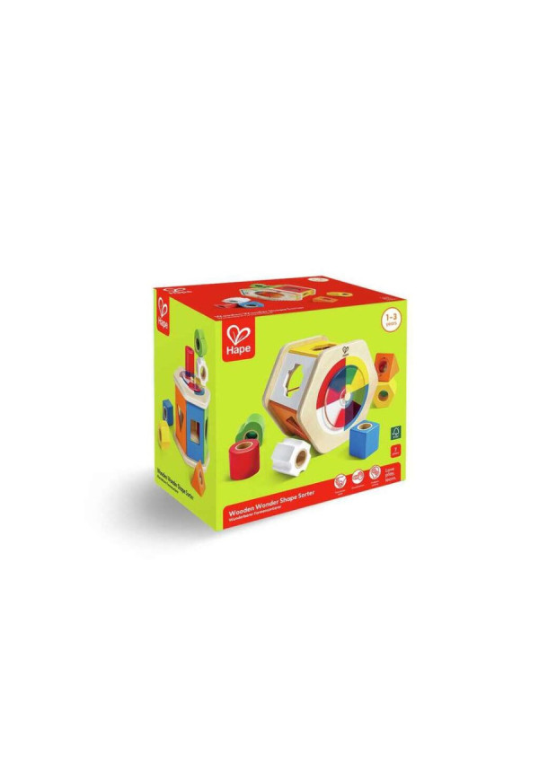 Clasificador de Formas Wooden Wonder HAPE