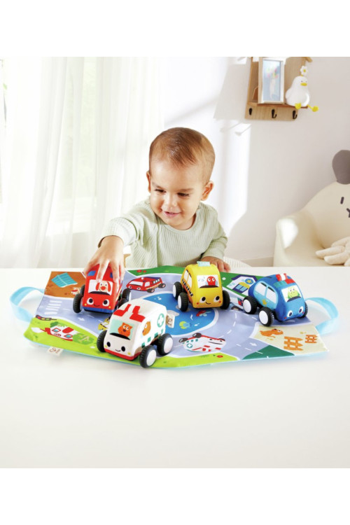 Set de Coches de Peluche HAPE Set de Coches de Peluche HAPE