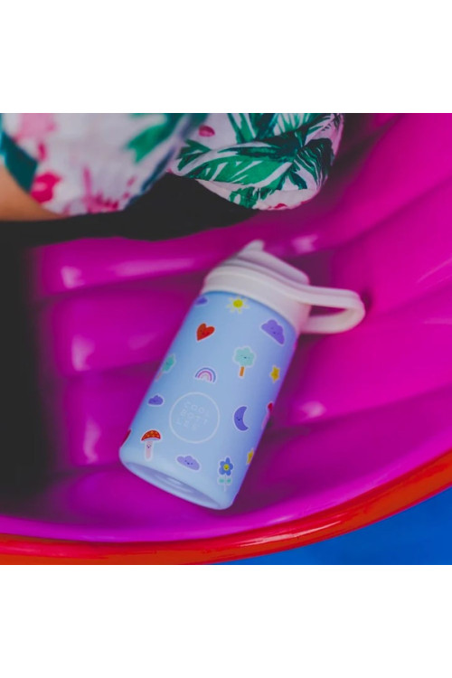 The Kiddie Bottle - Rainbow Clouds 350ml COOL BOTTLES
