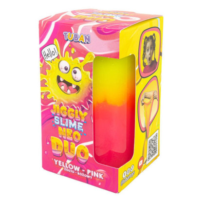 Slime neo duo amarillo rosa TUBAN