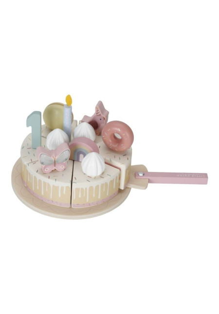 Pastel cumpleaños rosa LITTLE DUTCH 