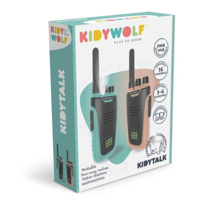 KIDYTALK natural/cian KIDYWOLF