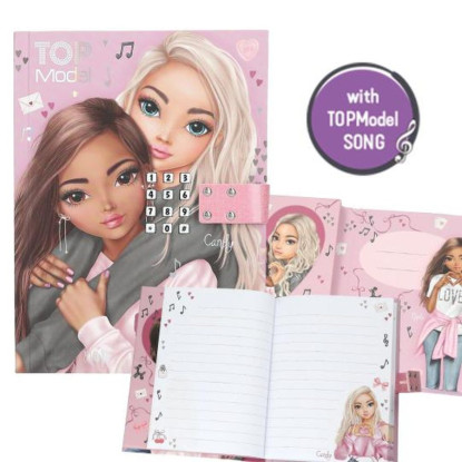 diario con código y sonido MY BFF Top Model