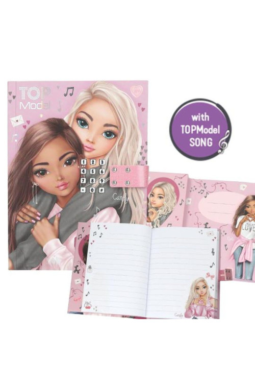 diario con código y sonido MY BFF Top Model