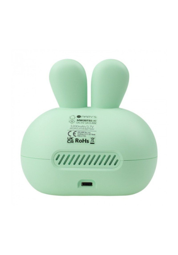 Reloj despertador Conejo verde MARY´S