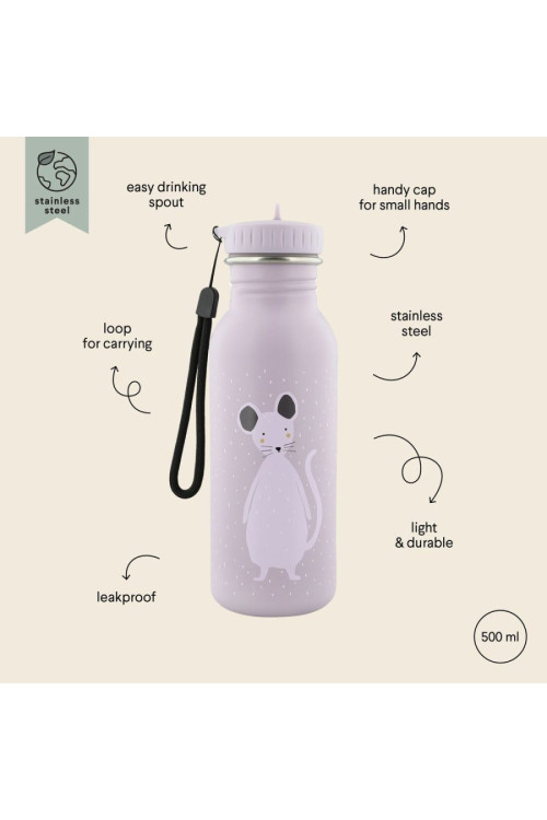 Botella acero Mrs. Mouse TRIXIE