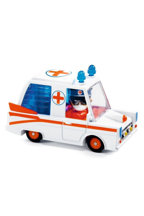 Crazy Motors Hurry ambulance DJECO