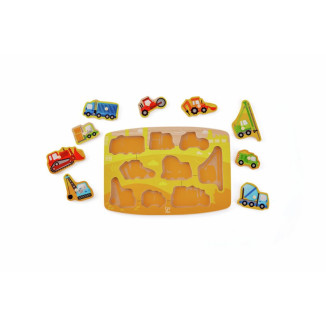 Puzle de Construcción con Pinzas HAPE