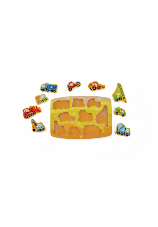 Puzle de Construcción con Pinzas HAPE