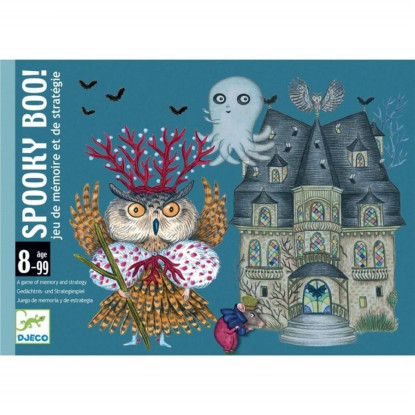 Spooky Boo juego de cartas DJECO 