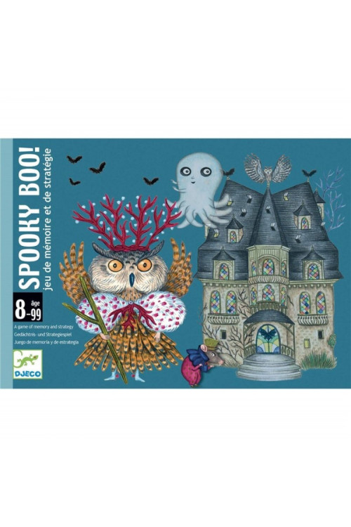 Spooky Boo juego de cartas DJECO 