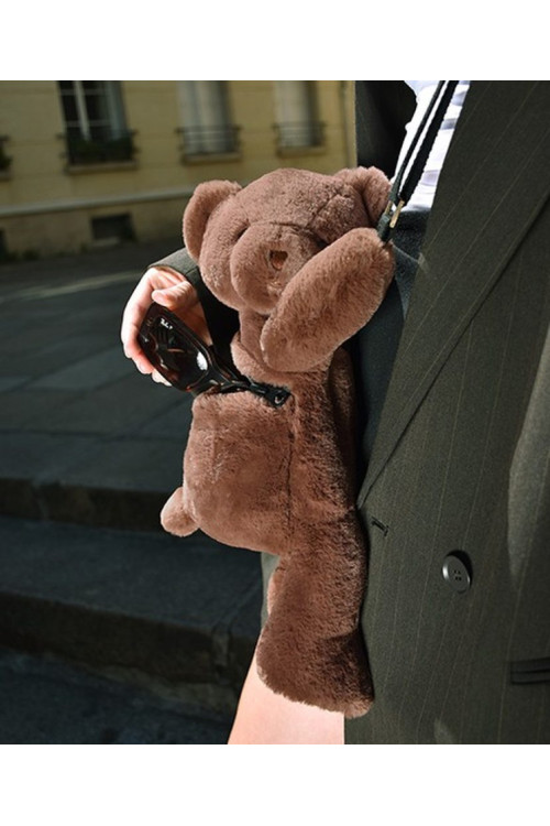 Bolsito oso marrón glacé 30 cm DOUDOU ET COMPAGNIE  Bolsito oso marrón glacé 30 cm DOUDOU ET COMPAGNIE