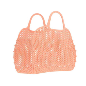Bolso cesta vintage apricot