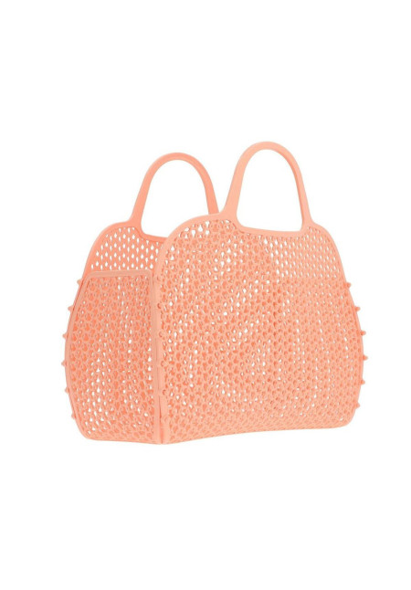 Bolso cesta vintage apricot