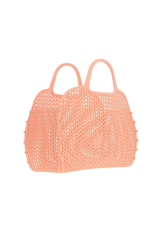 Bolso cesta vintage apricot