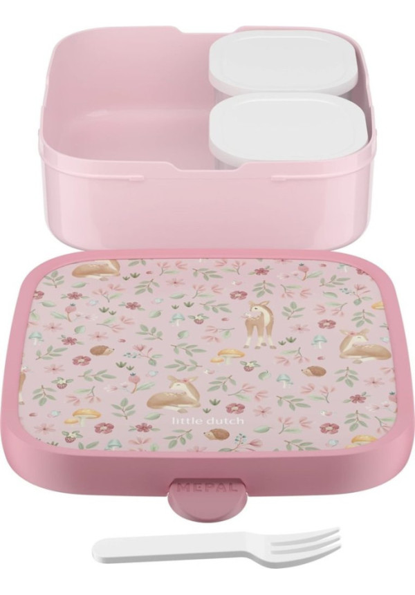 Caja bento grande Little Fairy garden  LITTLE DUTCH