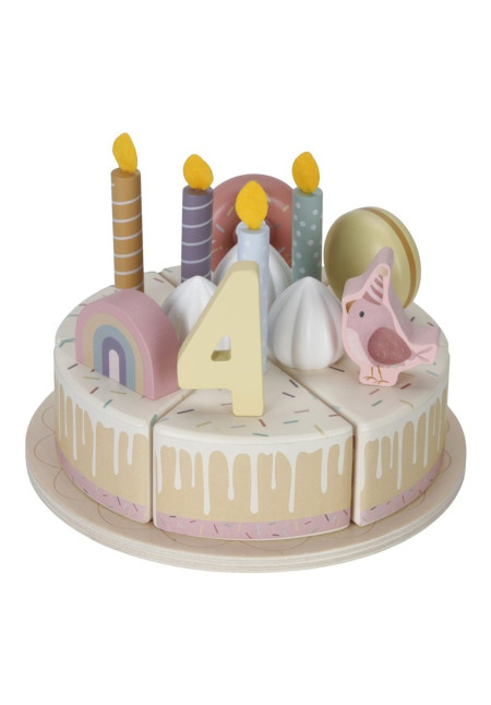 Pastel cumpleaños rosa LITTLE DUTCH 