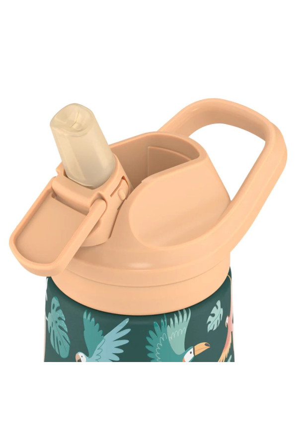 The Kiddie Bottle - Rainforest Refuge 350ml COOL BOTTLES 