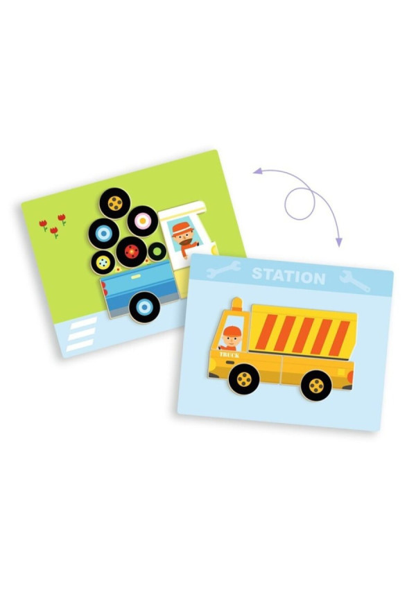 Magnéticos InZeBox Vehicles DJECO
