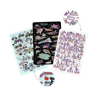  Myster Travel Juego de Cartas DJECO
