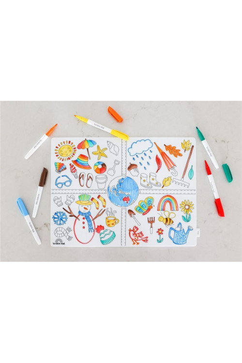 Scribble  Mat Las Estaciones 6 rotul.