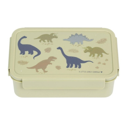 Caja almuerzo bento dinosaurios A LITTLE LOVELY COMPANY