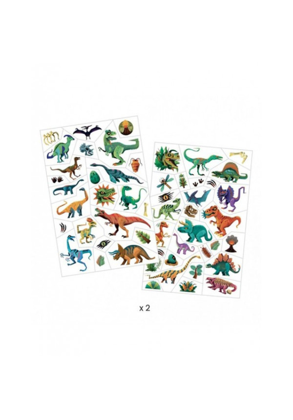 Tatuajes Dino Club DJECO