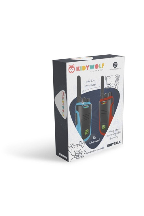 KIDYTALK azul/rojo KIDYWOLF