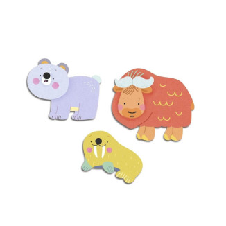 Pegatinas Animales polares DJECO