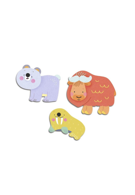 Pegatinas Animales polares DJECO