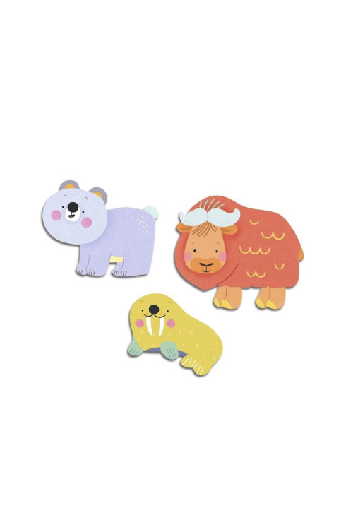 Pegatinas Animales polares DJECO
