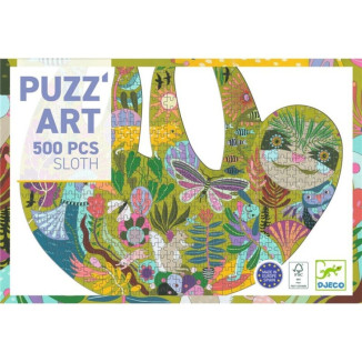  Puzzle Art Sloth DJECO