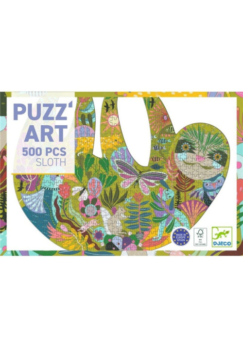  Puzzle Art Sloth DJECO