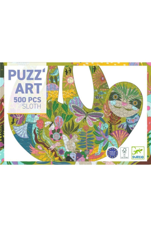  Puzzle Art Sloth DJECO