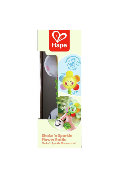 Sonajero de Flor Agita y Brilla HAPE