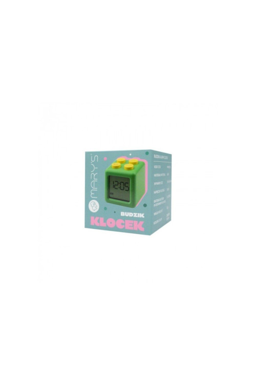 Reloj despertador Bloque verde MARY´S