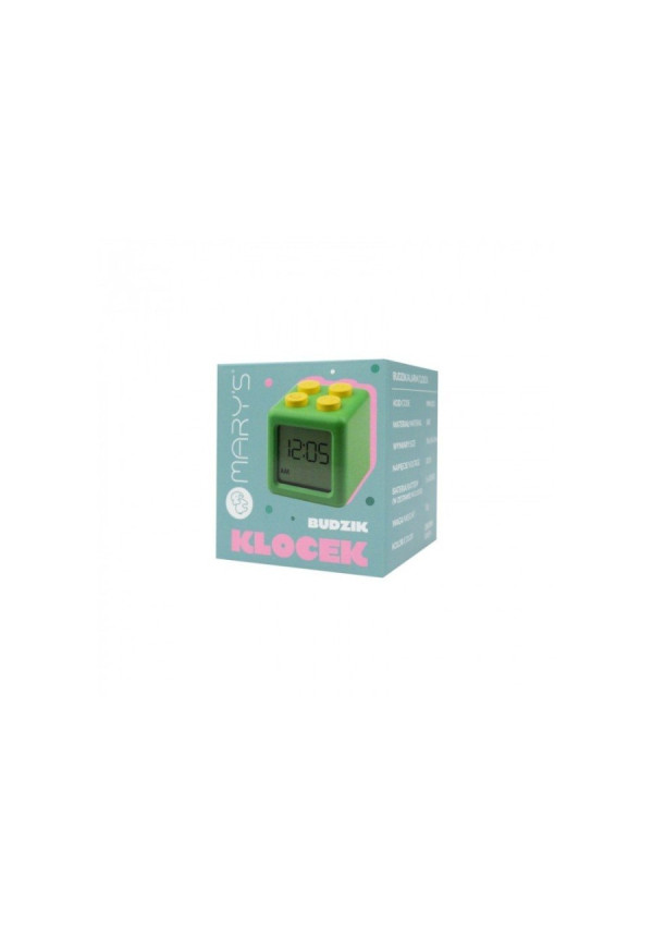 Reloj despertador Bloque verde MARY´S