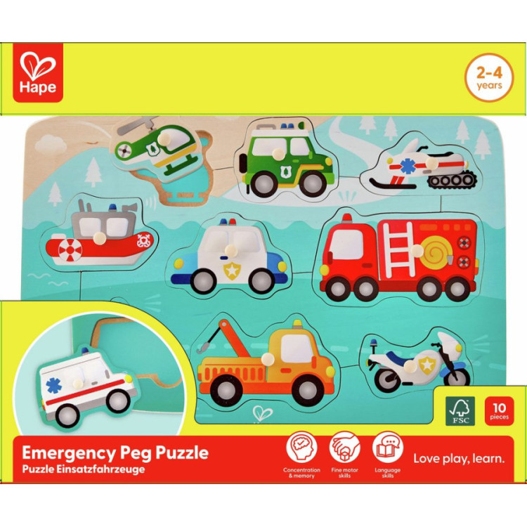 Puzlze de Emergencias con Pinzas HAPE