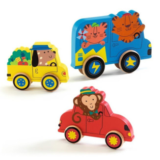 Encajable Puzz & roll Color DJECO