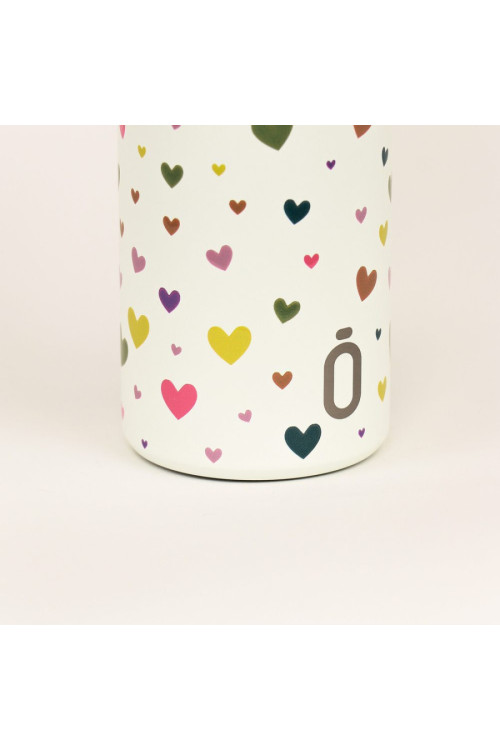 Botella Mii Confeti 60 Corazones nata RUNBOTT
