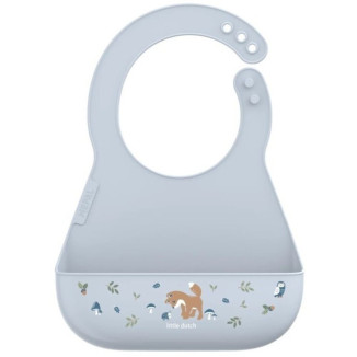Babero silicona Forest Friends LITTLE DUTCH