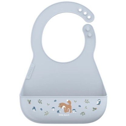 Babero silicona Forest Friends LITTLE DUTCH