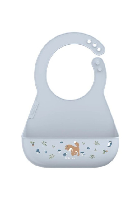 Babero silicona Forest Friends LITTLE DUTCH
