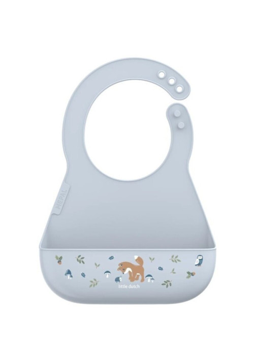 Babero silicona Forest Friends LITTLE DUTCH