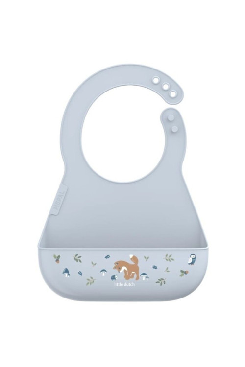 Babero silicona Forest Friends LITTLE DUTCH
