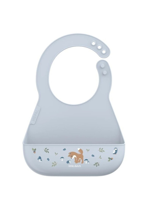 Babero silicona Forest Friends LITTLE DUTCH