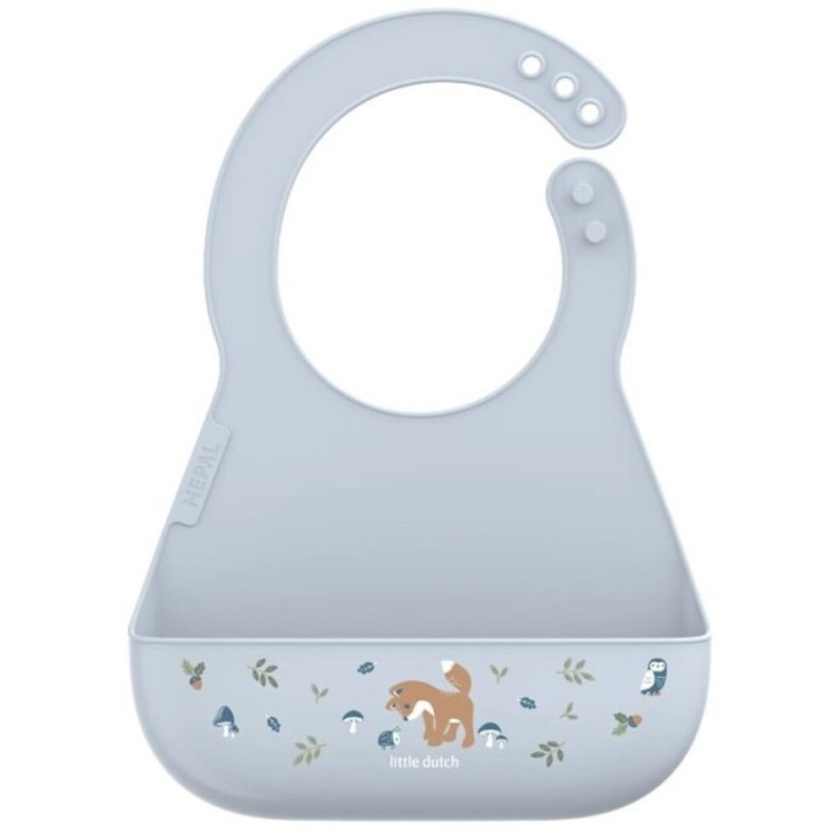 Babero silicona Forest Friends LITTLE DUTCH