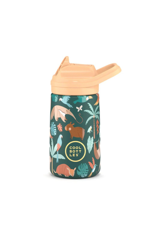 The Kiddie Bottle - Rainforest Refuge 350ml COOL BOTTLES 