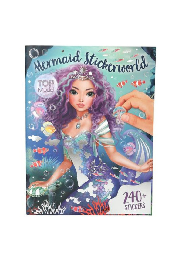 Pegatinas metálicas MERMAID stickerworld Top model BY DEPESCHE